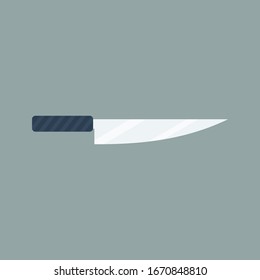 Vector illustration of knife icon