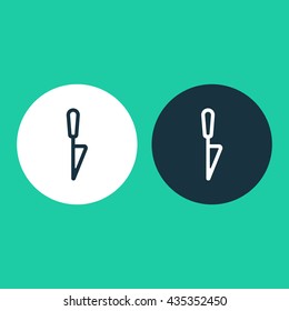Vector illustration of knife icon