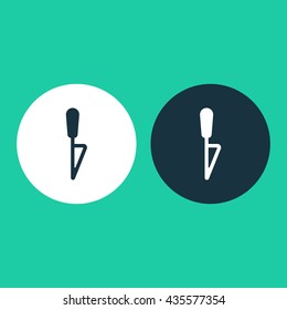 Vector illustration of knife icon