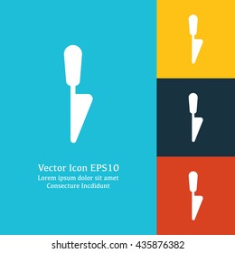 Vector illustration of knife icon
