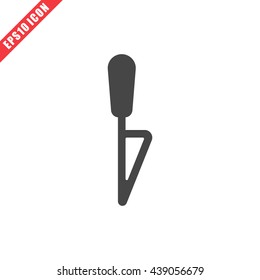 Vector illustration of knife icon