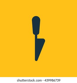 Vector illustration of knife icon