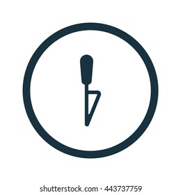 Vector illustration of knife icon
