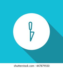 Vector illustration of knife icon