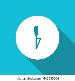 Vector illustration of knife icon