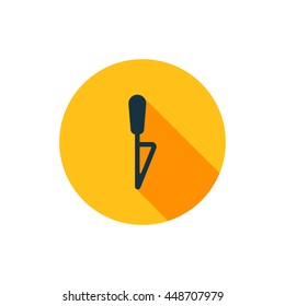 Vector illustration of knife icon