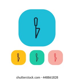 Vector illustration of knife icon