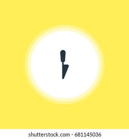 Vector Illustration Of Knife Icon. Beautiful Kitchenware Element Also Can Be Used As Kitchen Dagger Element.