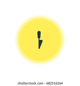 Vector Illustration Of Knife Icon. Beautiful Restaurant Element Also Can Be Used As Kitchen Dagger Element.