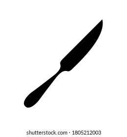 Vektorgrafik des Messers Symbol einzeln auf weißem Hintergrund