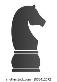 Vector illustration of a Knight Chess Figure