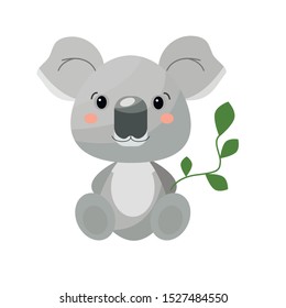 Vector illustration of a koala