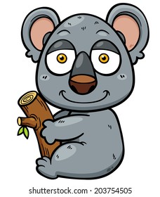 Vector illustration of Koala Bear