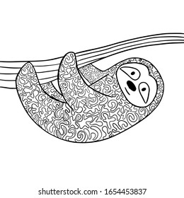 
Vektorillustration zur Illustration von Koala auf weißem Hintergrund