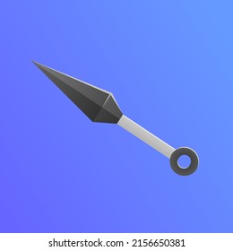 Vektorgrafik eines Kunai