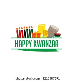 Vector illustration of Kwanzaa. suitable for banner, web, greeting card, template, and others