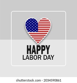 Vector illustration for labor day.