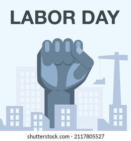 Vector Illustration for Labor Day 