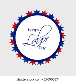 Vector illustration for labor day.