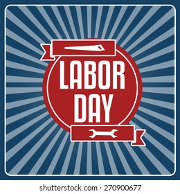 Vector illustration for labor day.