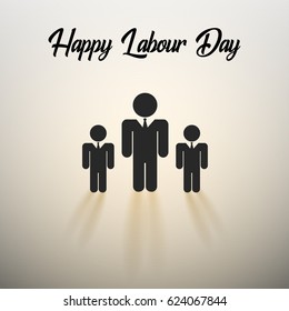 Vector illustration of Labour Day.
