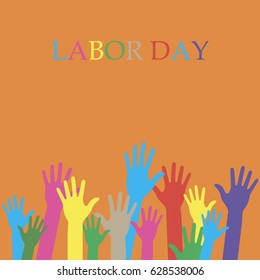 Vector illustration of Labour Day.