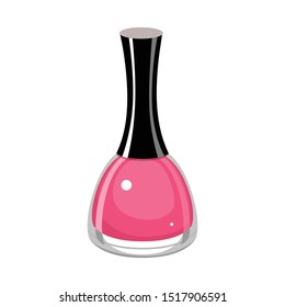 Vector illustration of lacquer and bottle sign. Web element of lacquer and polish stock symbol for web.