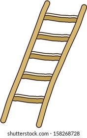 Vector illustration of a ladder