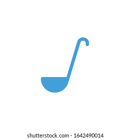 Vector illustration, ladle icon template.  
