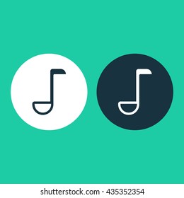Vector illustration of ladle spoon icon