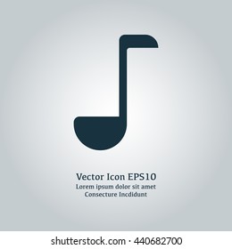 Vector illustration of ladle spoon icon