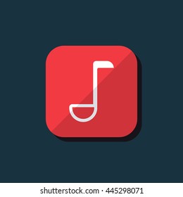 Vector illustration of ladle spoon icon