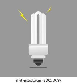 vector illustration of a lamp, lamp design