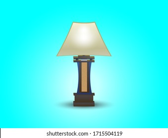 Vector illustration, lamp, for various tasks