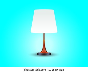 Vector illustration, lamp, for various tasks