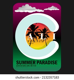 vector illustration landscape nature images design with background sunset for t shirt wallpaper poster and other