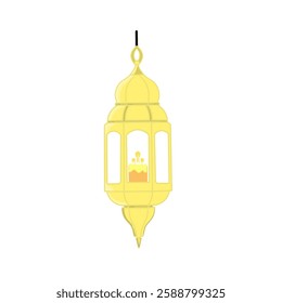 vector illustration of lantern decoration