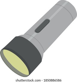 Vector illustration of a lantern emoticon