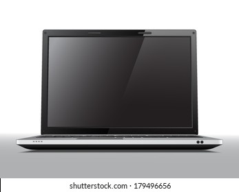 Vector illustration of laptop. File is in eps10 format.