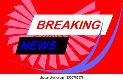 Vector illustration of the latest and current news