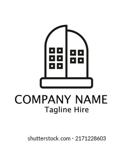 Vector Illustration of LContruction in White and Black style. Can be used as Logo, Brands, and Tattoo