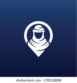vector illustration of leader of islamic
