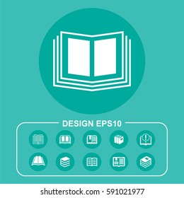 Vector Illustration Learning Icon