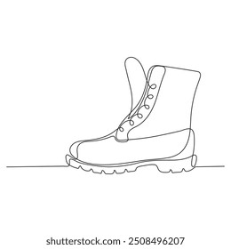 Vector illustration of leather shoes isolated on white background. Clothing costumes.concept. Cartoon characters. Education and school kids coloring page, printable, activity.