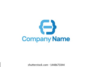 Vector illustration. Left and right curly bracket sign. Isolated on white background.
