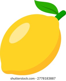 vector illustration of a lemon