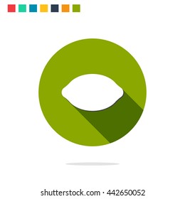 Vector illustration of lemon icon