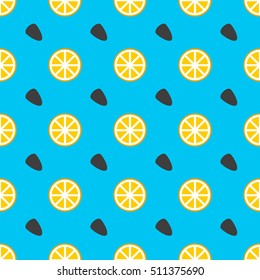 Vector illustration of a lemon or lime