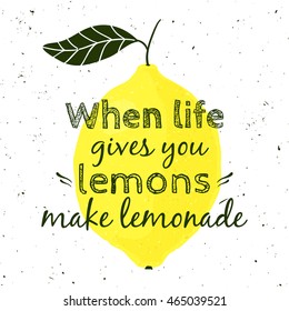 577 Life gives you lemons Stock Illustrations, Images & Vectors ...