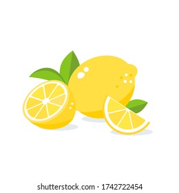Vector Illustration von Zitrone für den Sommer
